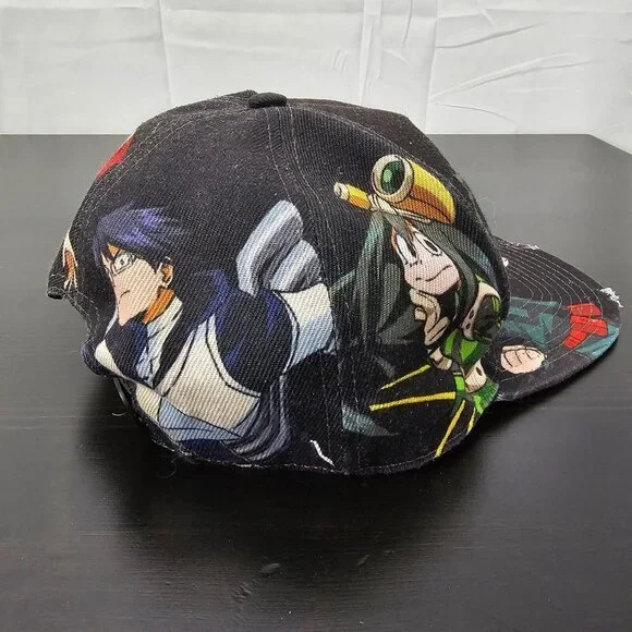 My Hero Academia Anime Character Snapback Hat Adjustable OSFA Adult Manga Cap - Picture 2 of 7